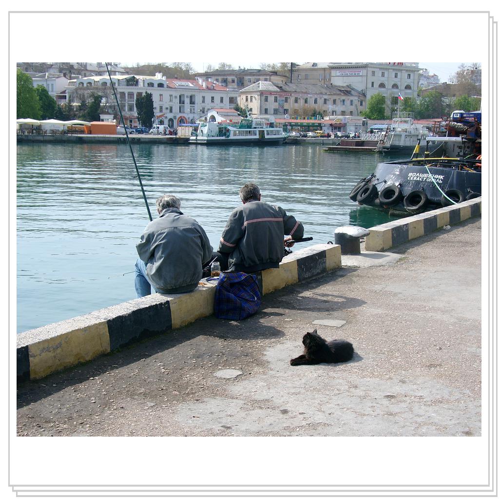 в ожидании улова