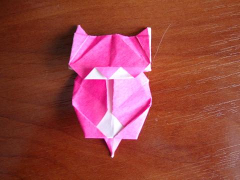 Кот-оригами