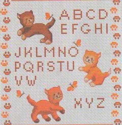 Котята и алфавит