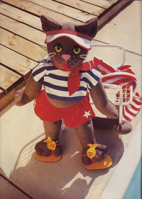 Кот в тельняшке